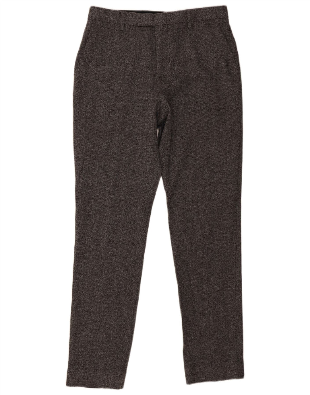 Reiss Mens Slim Suit Trousers W32 L30 Grey Wool