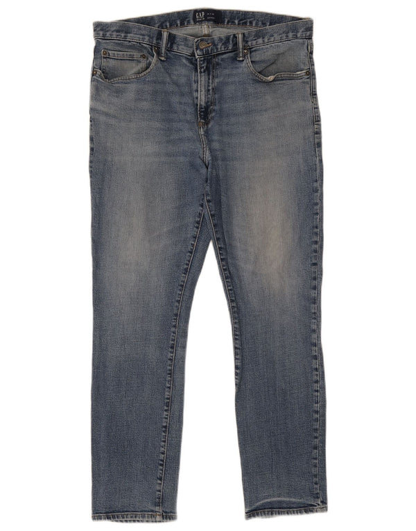 Gap Mens Skinny Jeans W34 L30 Blue Cotton