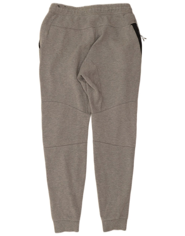 Nike Mens Tracksuit Trousers Joggers Small Grey Flecked Cotton