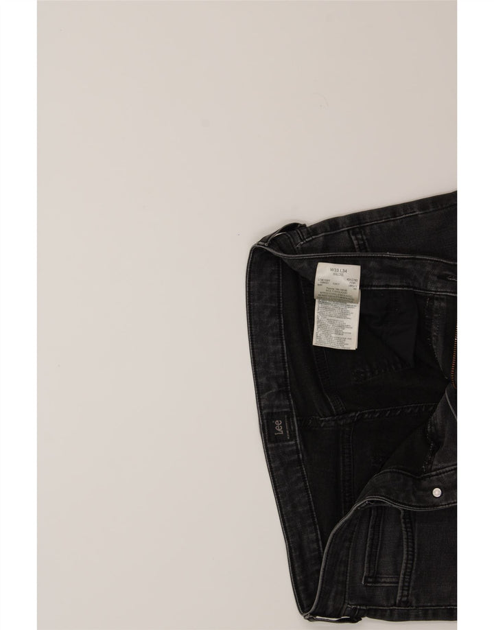 LEE Mens Malone Skinny Jeans W34 L33 Black Cotton Vintage Lee and Second-Hand Lee from Messina Hembry 