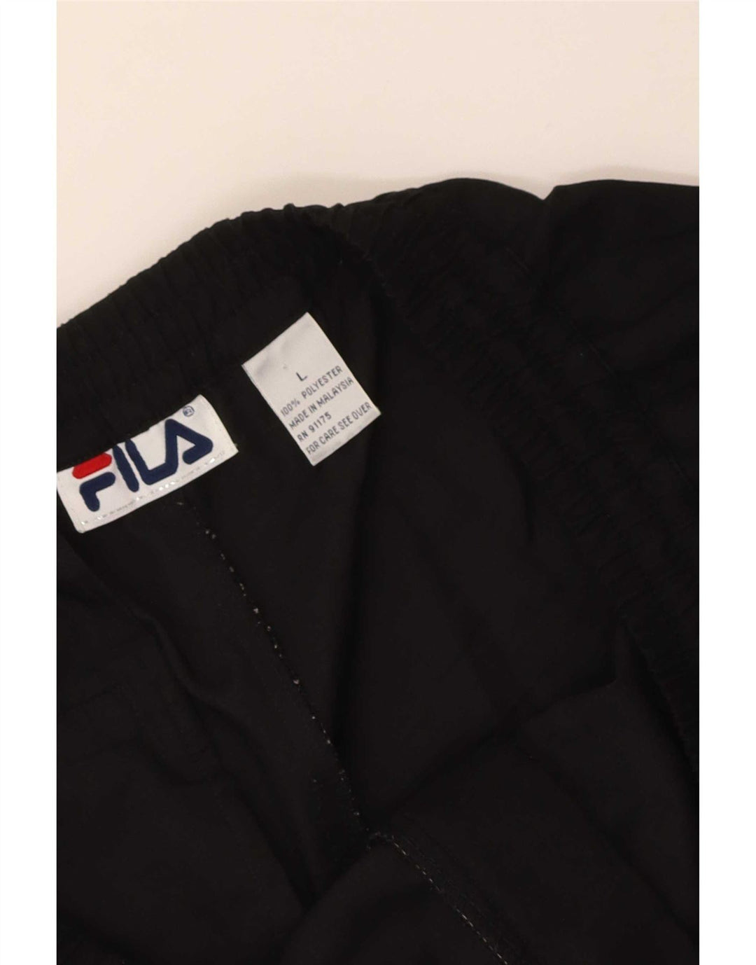 Fila Mens Chino Shorts Large W32  Black Polyester