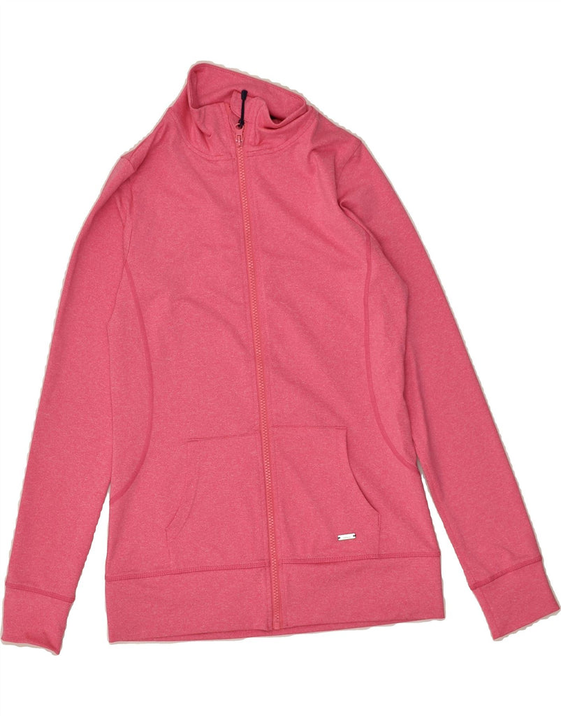 JOULES Womens Tracksuit Top Jacket UK 10 Small Pink Polyester | Vintage Joules | Thrift | Second-Hand Joules | Used Clothing | Messina Hembry 