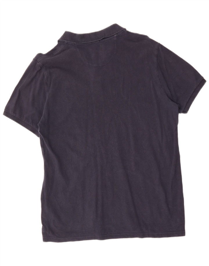 North Sails Mens Regular Fit Polo Shirt Medium Navy Blue Cotton