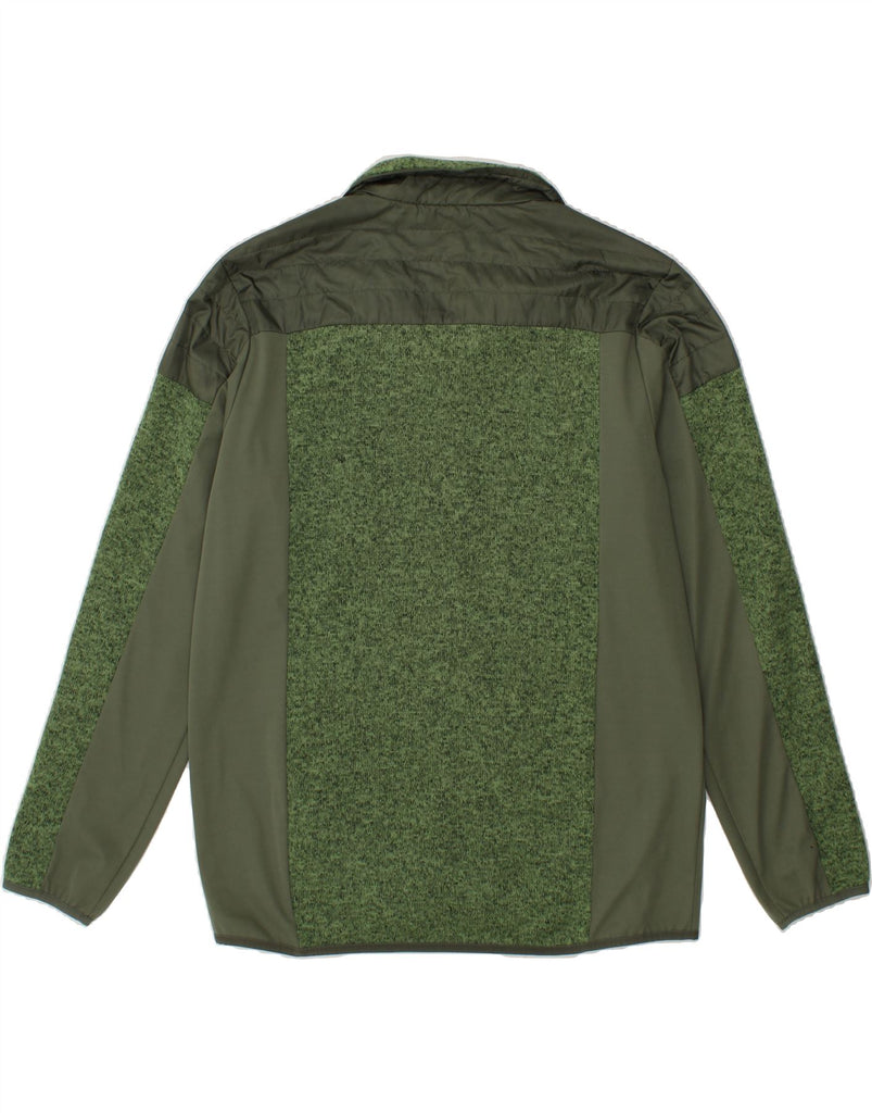 CMP Mens Tracksuit Top Jacket IT 56 2XL Green Colourblock Vintage CMP and Second-Hand CMP from Messina Hembry 