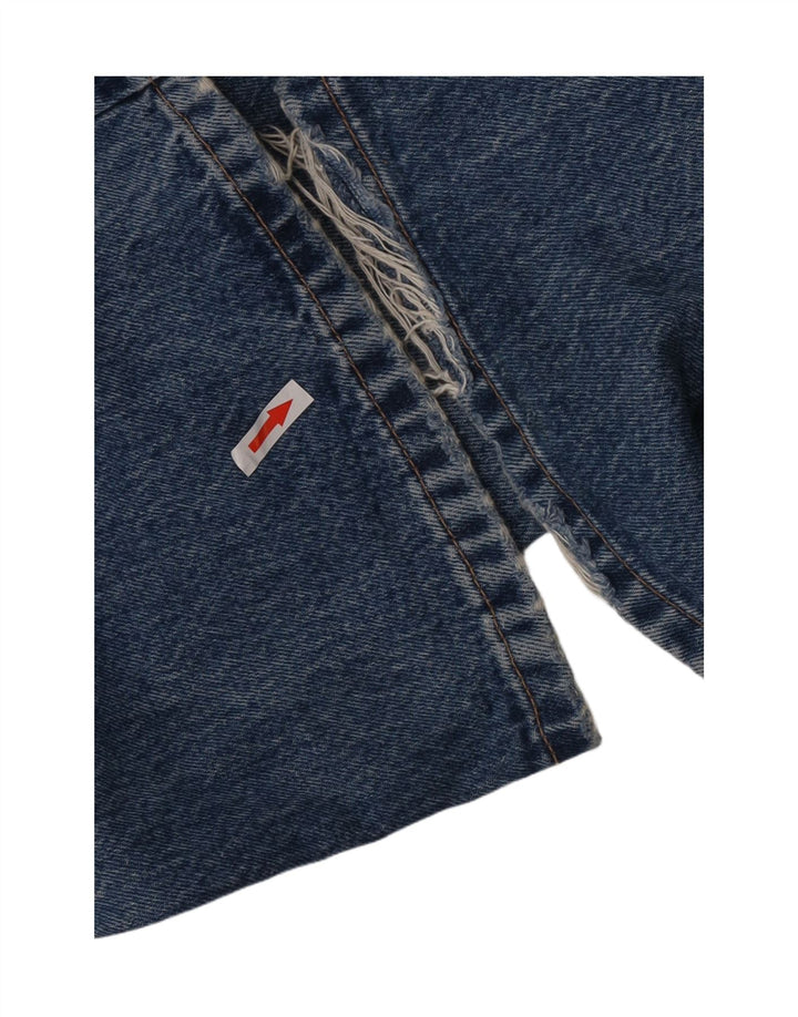 Topshop Womens Bootcut Jeans W32 L32 Blue Cotton