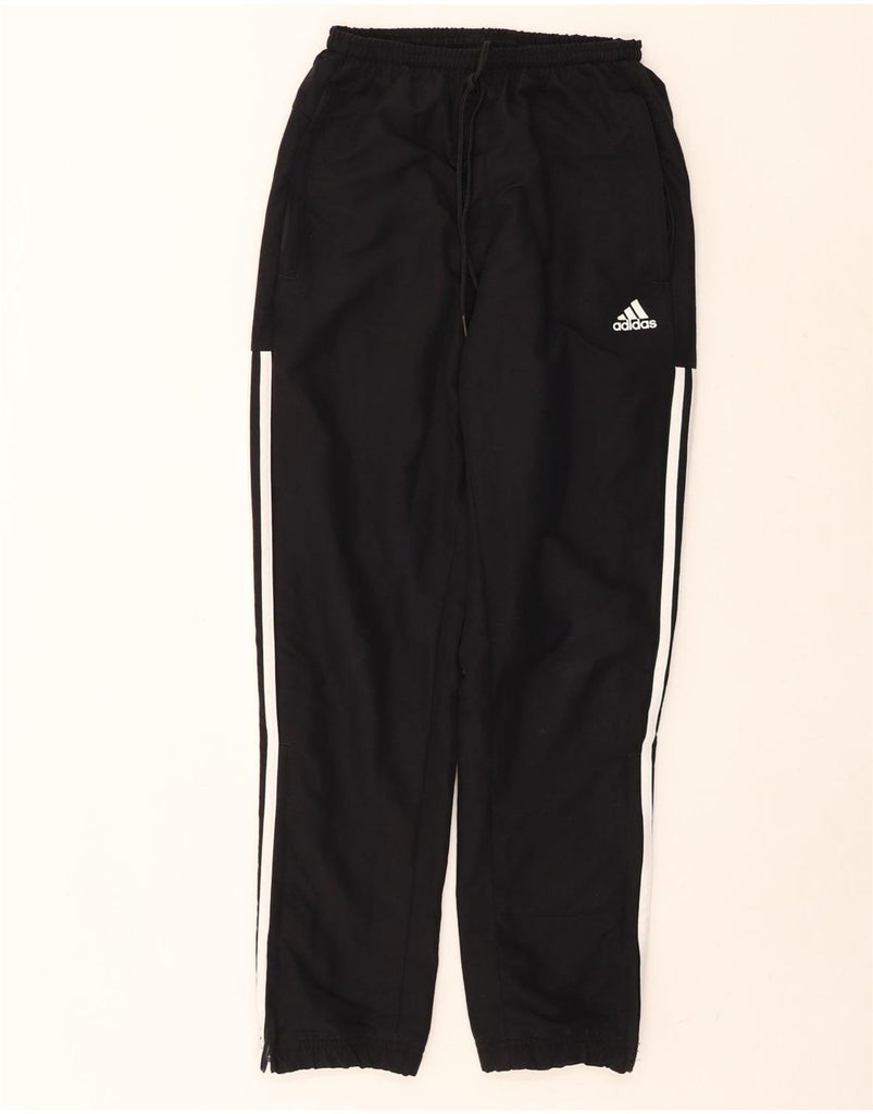 ADIDAS Mens Tracksuit Trousers XS  Black Polyester Vintage Adidas and Second-Hand Adidas from Messina Hembry 