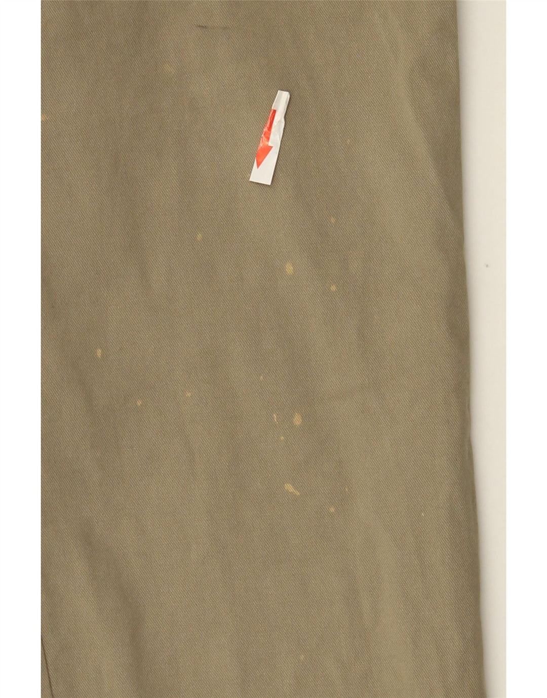Zara Mens Straight Chino Trousers EU 40 Medium W31 L30 Khaki