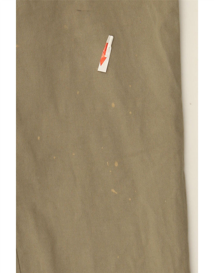 Zara Mens Straight Chino Trousers EU 40 Medium W31 L30 Khaki