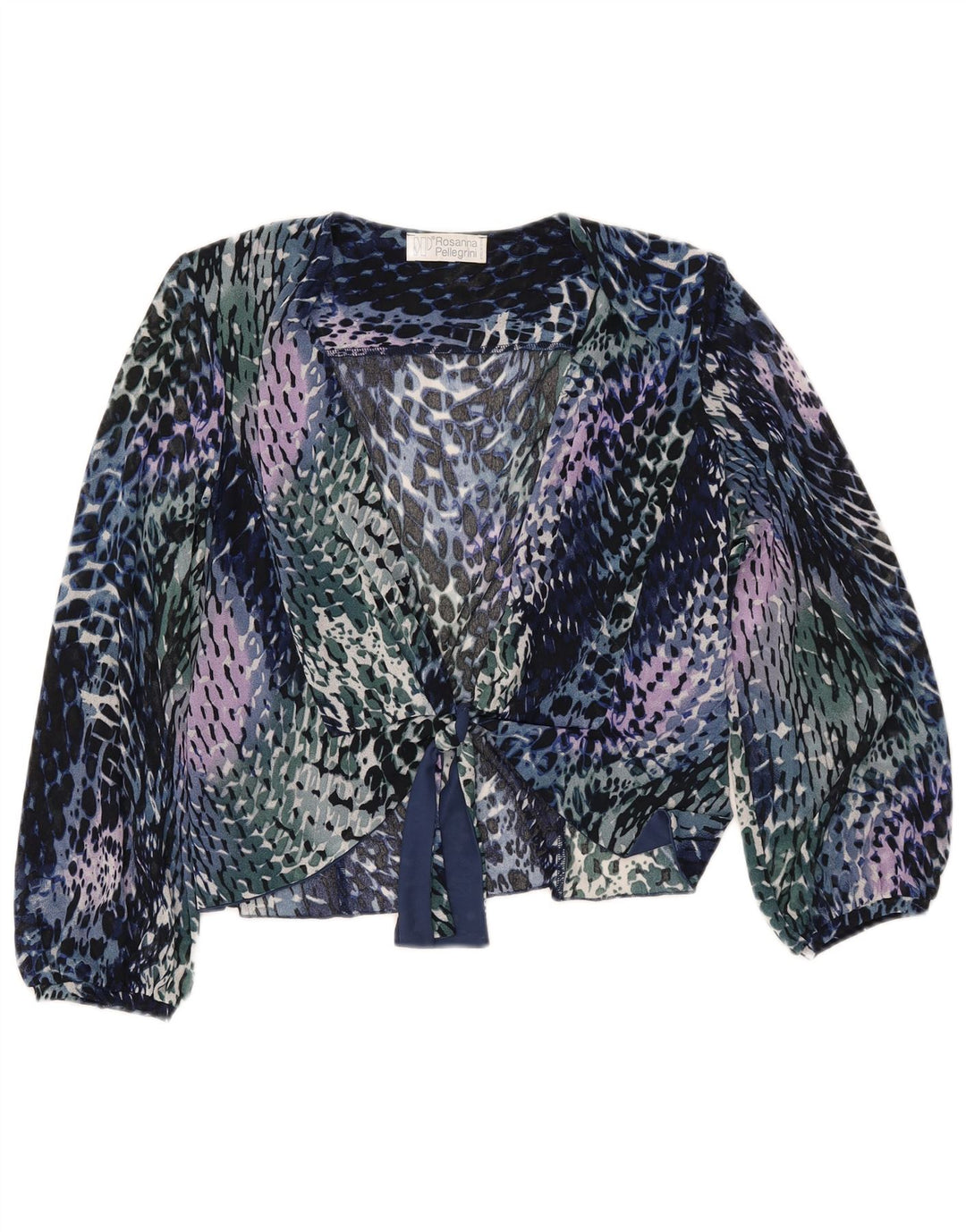 ROSANNA PELLEGRINI Womens Shirt Blouse UK 14 Medium Multicoloured