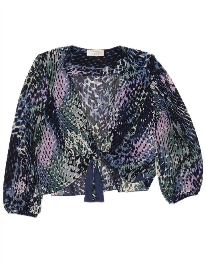 ROSANNA PELLEGRINI Womens Shirt Blouse UK 14 Medium Multicoloured