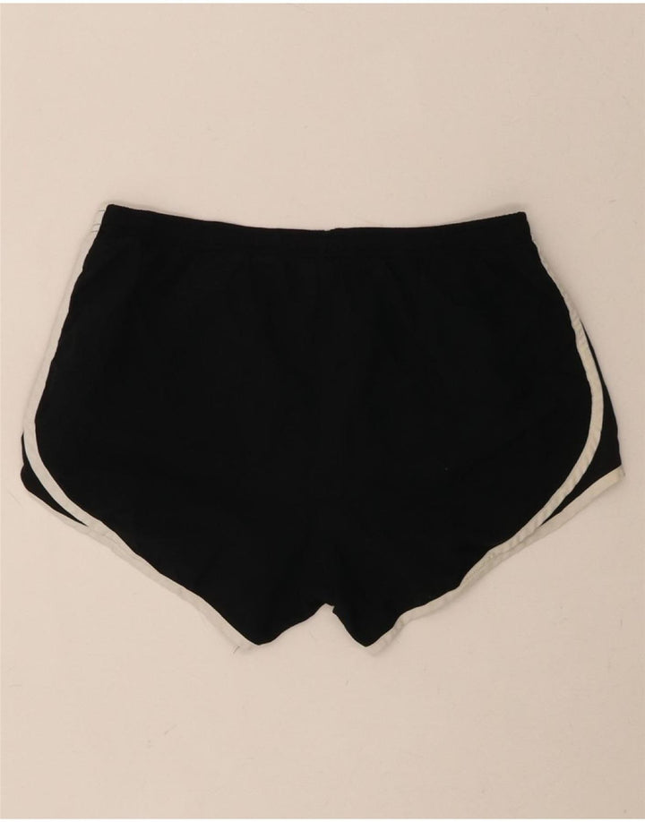 NIKE Womens Sport Shorts UK 14 Medium  Black Polyester Vintage Nike and Second-Hand Nike from Messina Hembry 