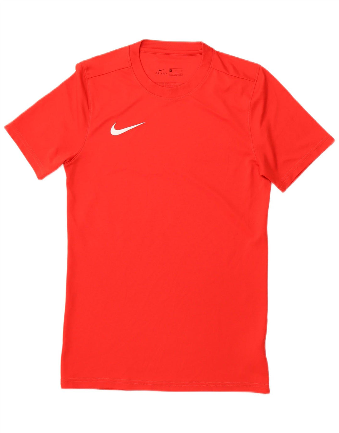 NIKE Mens Dri Fit T-Shirt Top Small Red Polyester