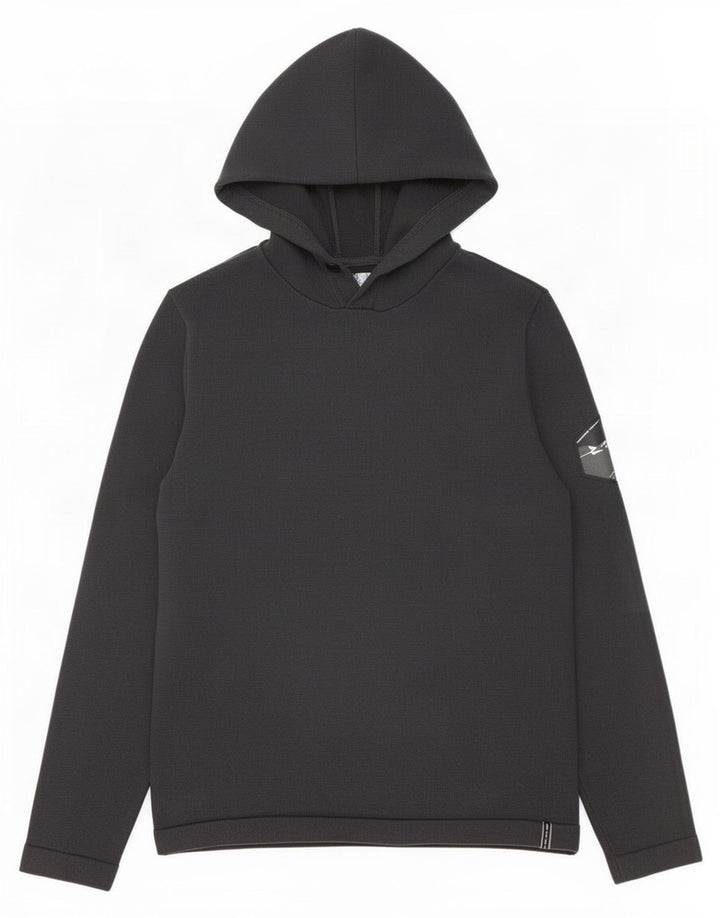 Jack & Jones Mens Hoodie Jumper Small Grey Cotton