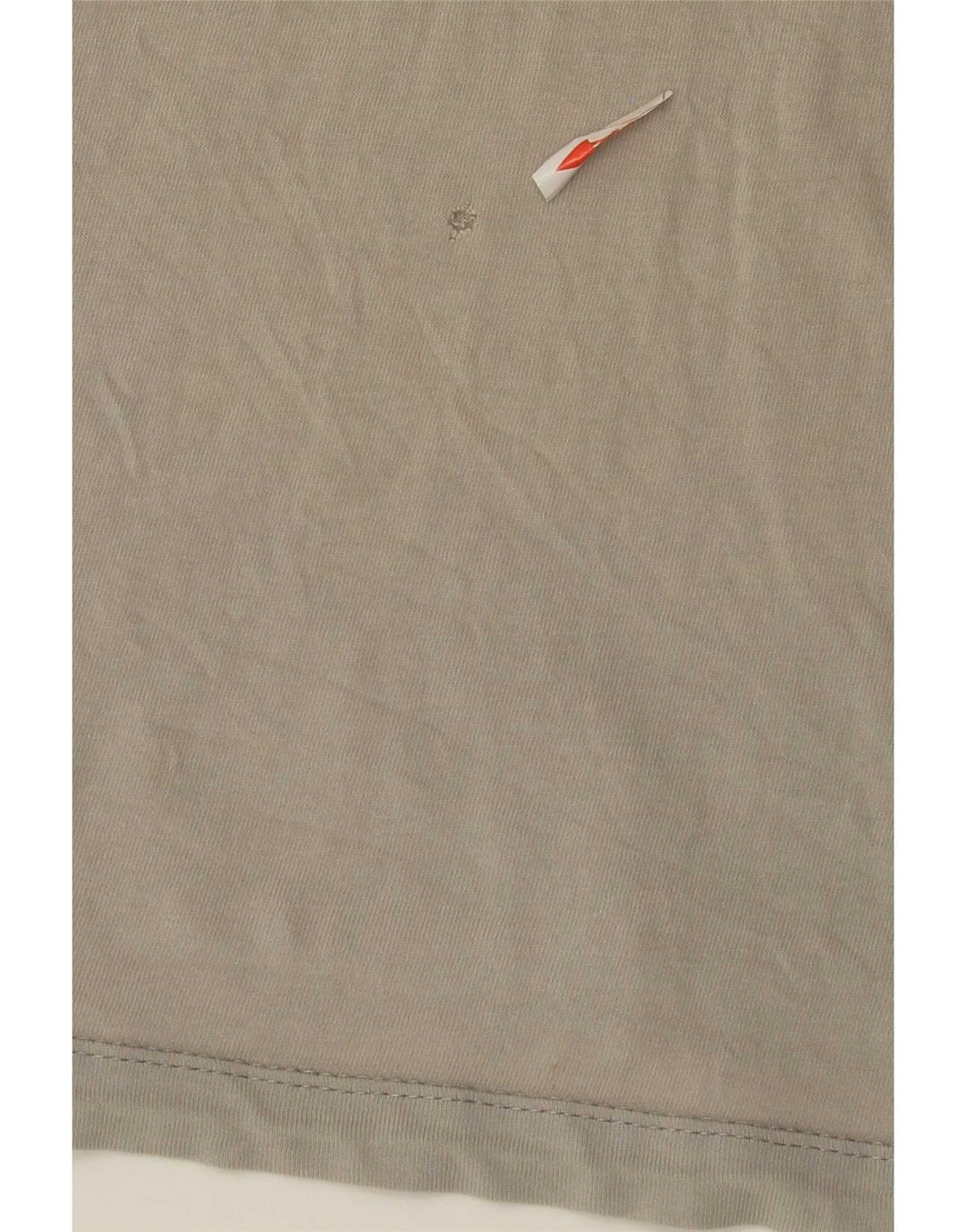 Nike Mens T-Shirt Top 2XL Beige Cotton