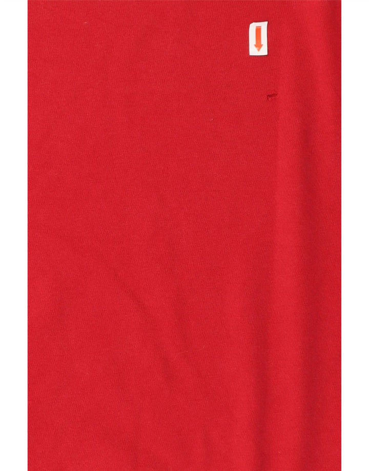 CHAMPION Mens T-Shirt Top XL Red Cotton