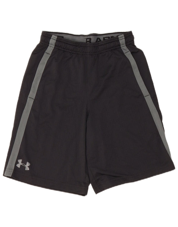 UNDER ARMOUR Mens Heat Gear Sport Shorts Small  Black Colourblock