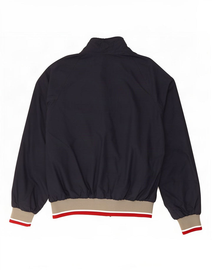 North Sails Mens Bomber Jacket UK 44 2XL Navy Blue Colourblock Polyamide