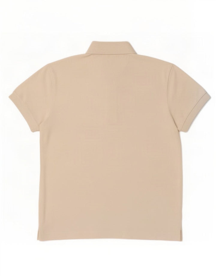 Lacoste Mens Polo Shirt Size 3 Small White Cotton