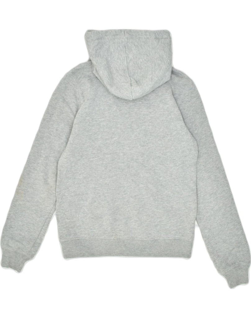 JACK WILLS Womens Graphic Hoodie Jumper UK 10 Small  Grey Cotton | Vintage Jack Wills | Thrift | Second-Hand Jack Wills | Used Clothing | Messina Hembry 