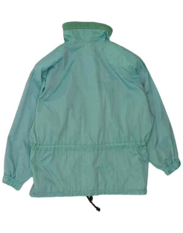 Vintage Womens Pullover Rain Jacket UK 20 2XL Blue