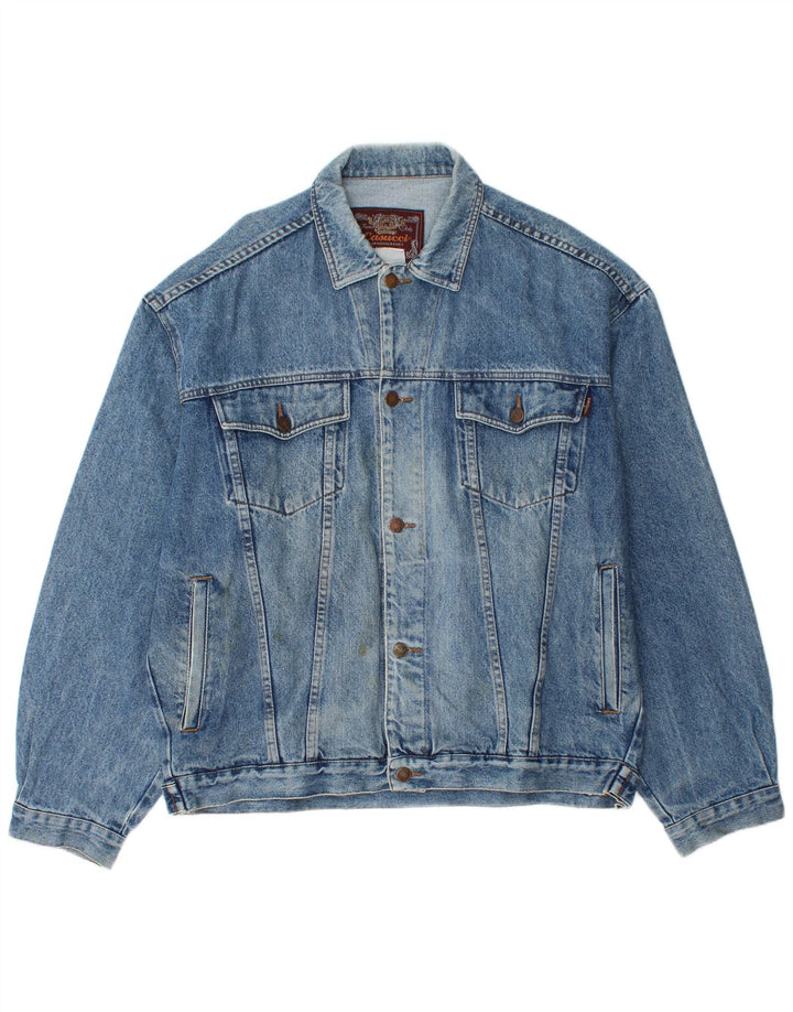 Casucci Mens Denim Jacket UK 42 XL Blue