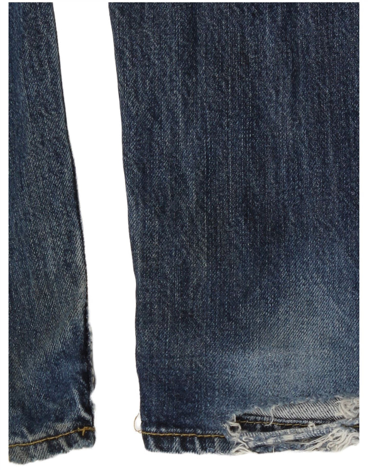 Carhartt Mens Straight Jeans W34 L34 Blue Cotton