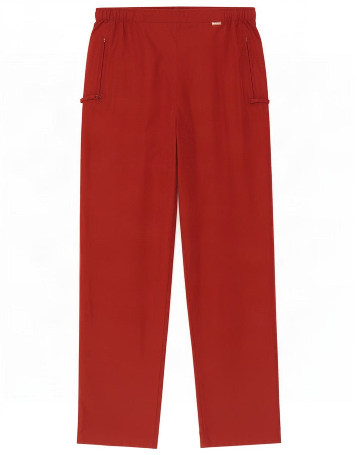 Champion Mens Tracksuit Trousers Large Red Polyester