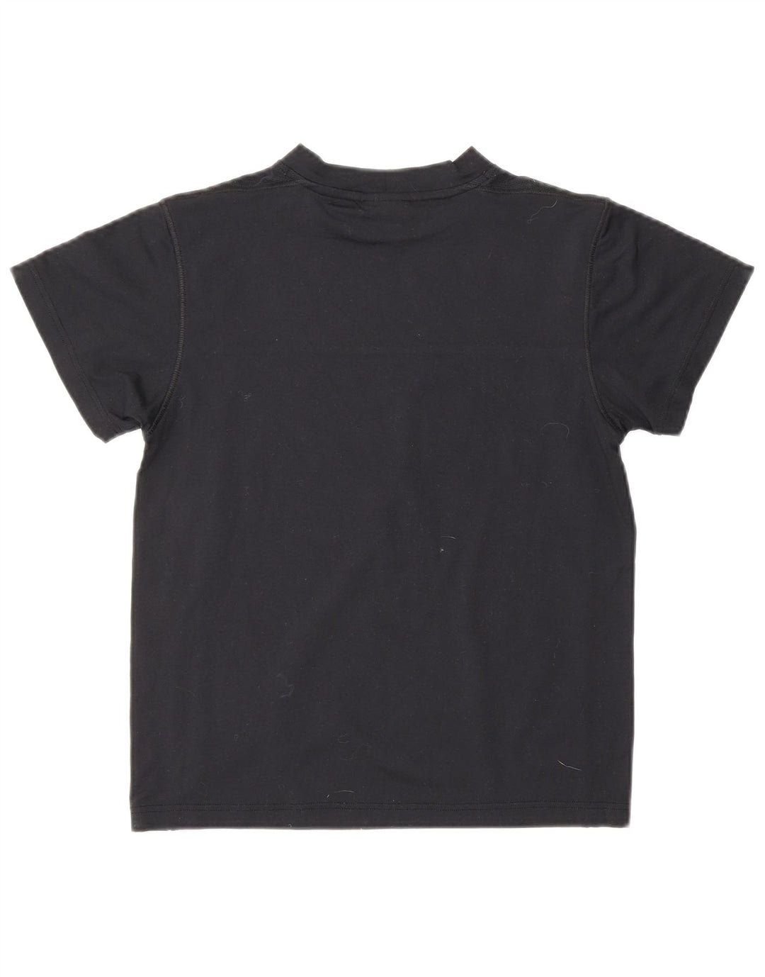 DIADORA Womens Crop T-Shirt Top UK 10 Small Black Polyamide