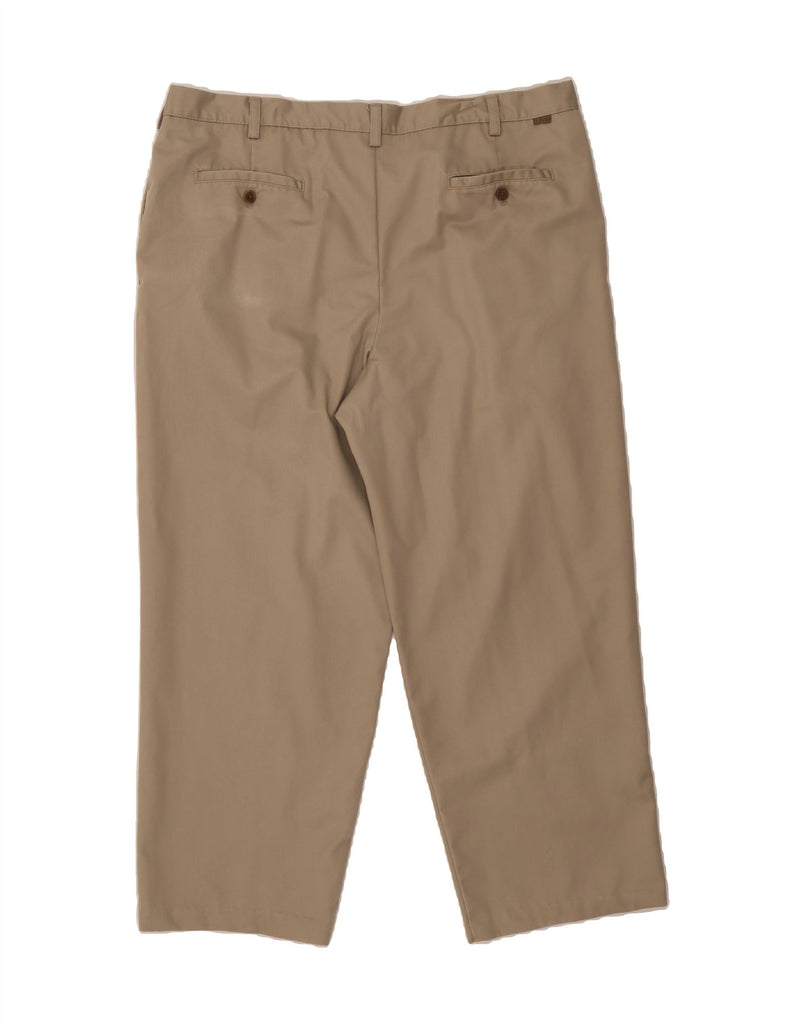 IZOD Mens Pegged Chino Trousers W42 L30 Beige Cotton Vintage Izod and Second-Hand Izod from Messina Hembry 