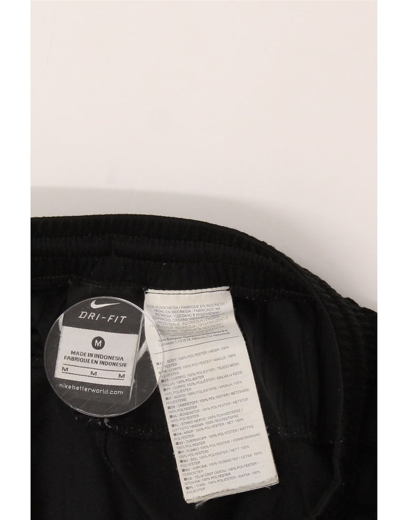 NIKE Mens Dri Fit Tracksuit Trousers Medium  Black Polyester Vintage Nike and Second-Hand Nike from Messina Hembry 