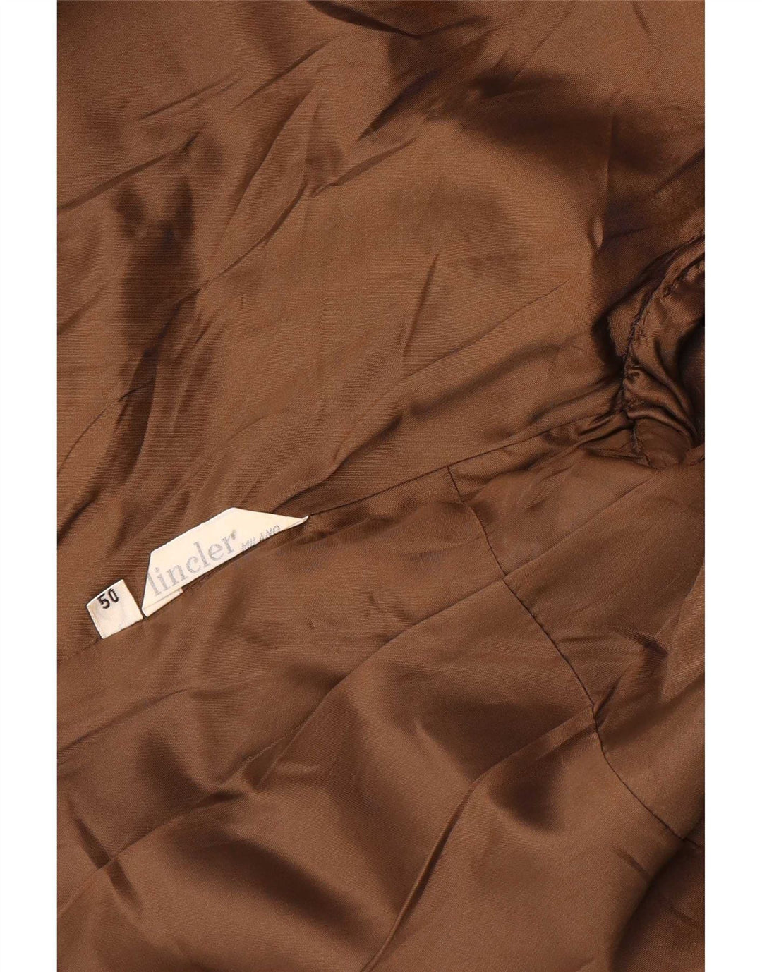 Vintage Womens 3 Button Blazer Jacket IT 50 XL Brown