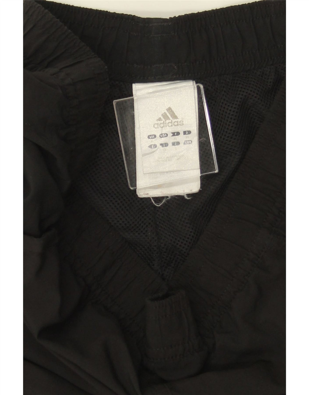 ADIDAS Womens Tracksuit Trousers Joggers UK 8 Small Black Polyester