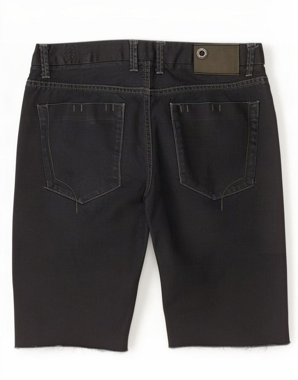 Rifle Mens Denim Shorts Medium W32 Navy Blue