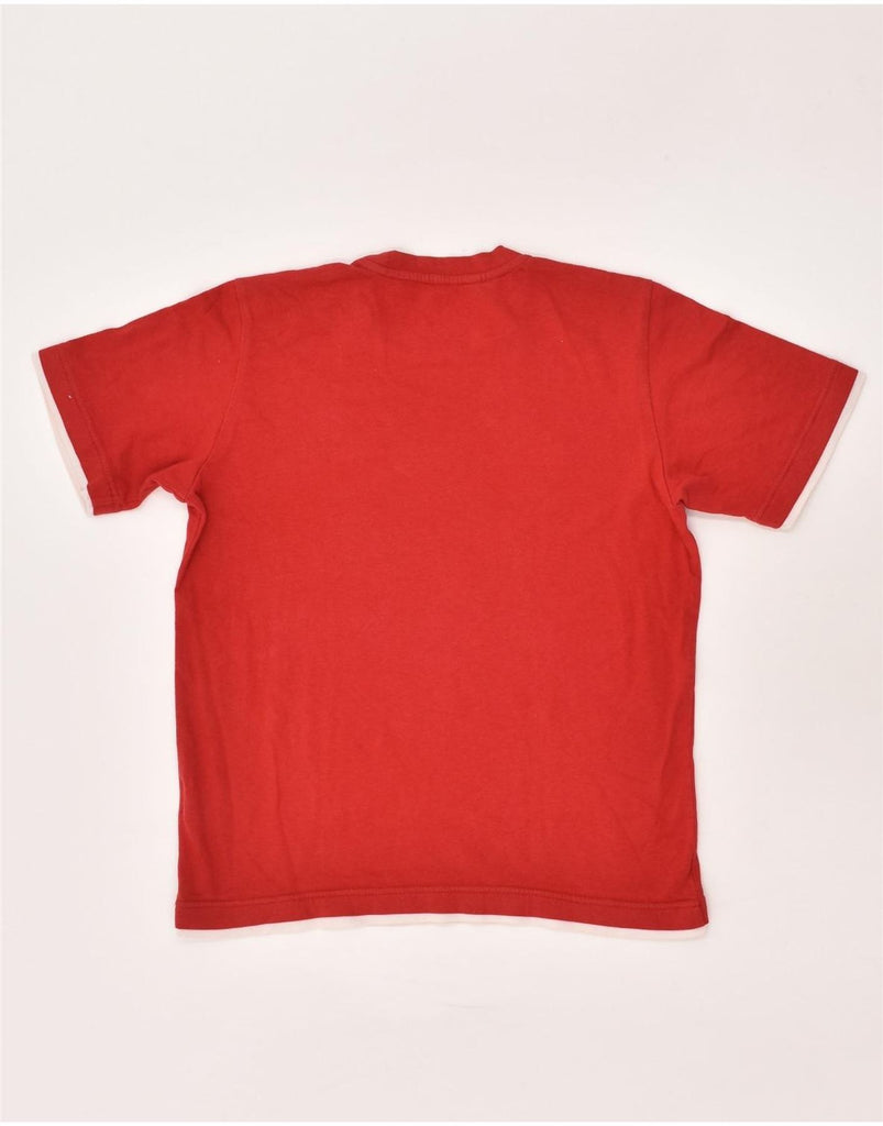 ADIDAS Boys T-Shirt Top 13-14 Years Red Cotton | Vintage Adidas | Thrift | Second-Hand Adidas | Used Clothing | Messina Hembry 