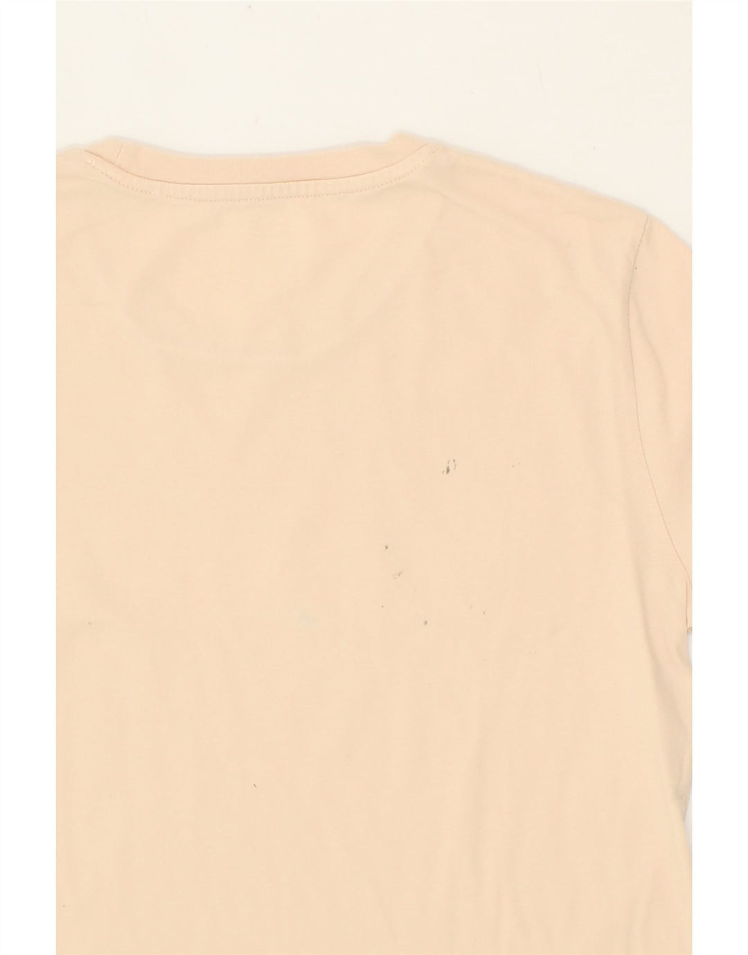 LEVI'S Mens Graphic T-Shirt Top Small Beige Cotton Vintage Levi's and Second-Hand Levi's from Messina Hembry 