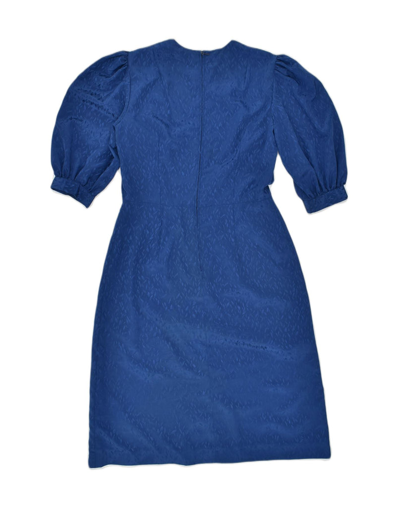 VINTAGE Womens Shift Dress UK 12 Medium Blue | Vintage | Thrift | Second-Hand | Used Clothing | Messina Hembry 