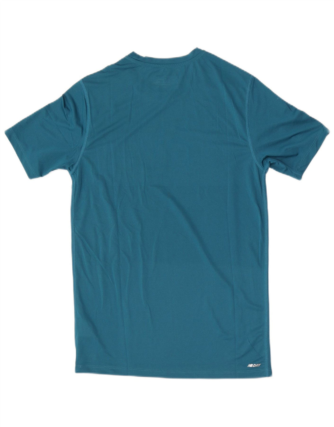 New Balance Mens Graphic T-Shirt Top Small Blue Polyester