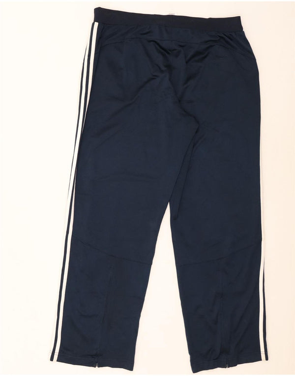 Adidas Mens Tracksuit Trousers XL  Navy Blue Polyester