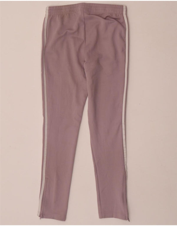 Adidas Womens Tracksuit Trousers UK 8 Small  Purple Polyester