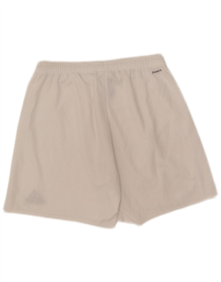 Adidas Mens Aeroready Sport Shorts Medium  White Polyester