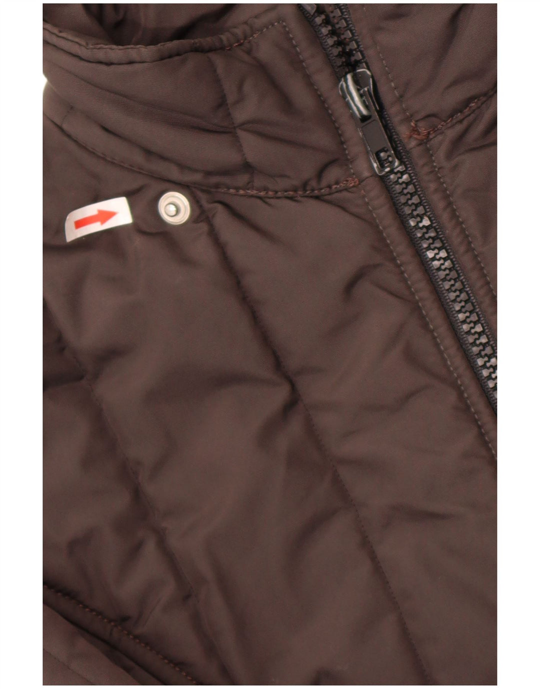 Refrigiwear Womens Cruz Windbreaker Coat UK 14 Medium Brown Nylon