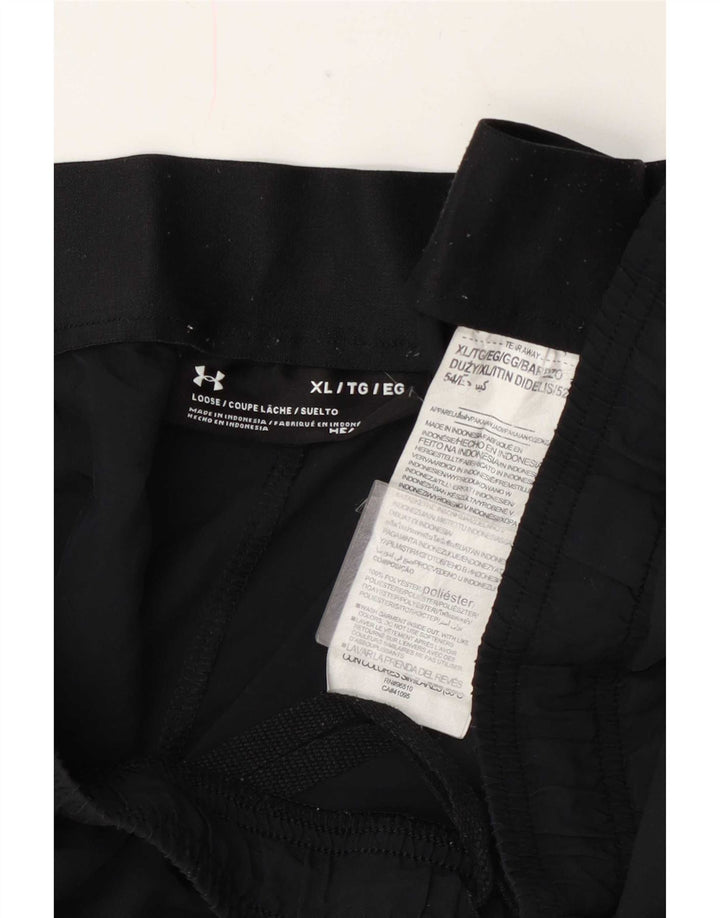 Under Armour Mens Regular Sport Shorts XL Black Polyester
