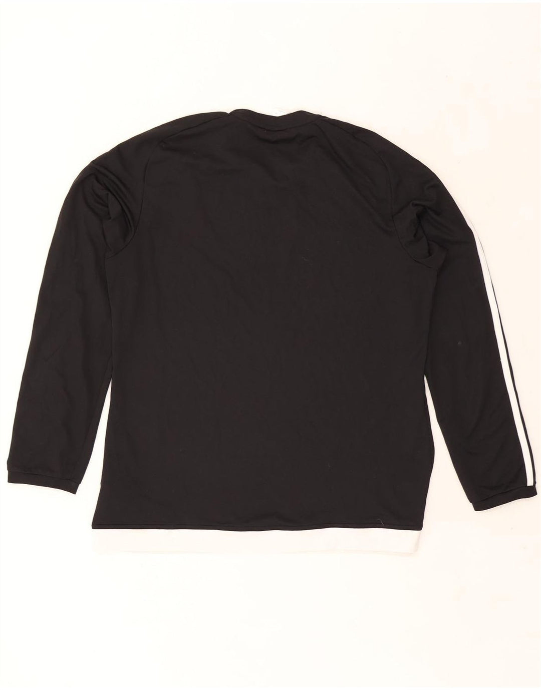 Adidas Mens Climalite Top Long Sleeve Large Black Polyester