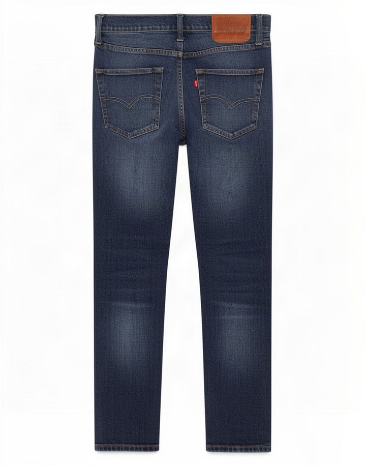 Levi's Mens Straight Jeans W36 L32 Blue Cotton