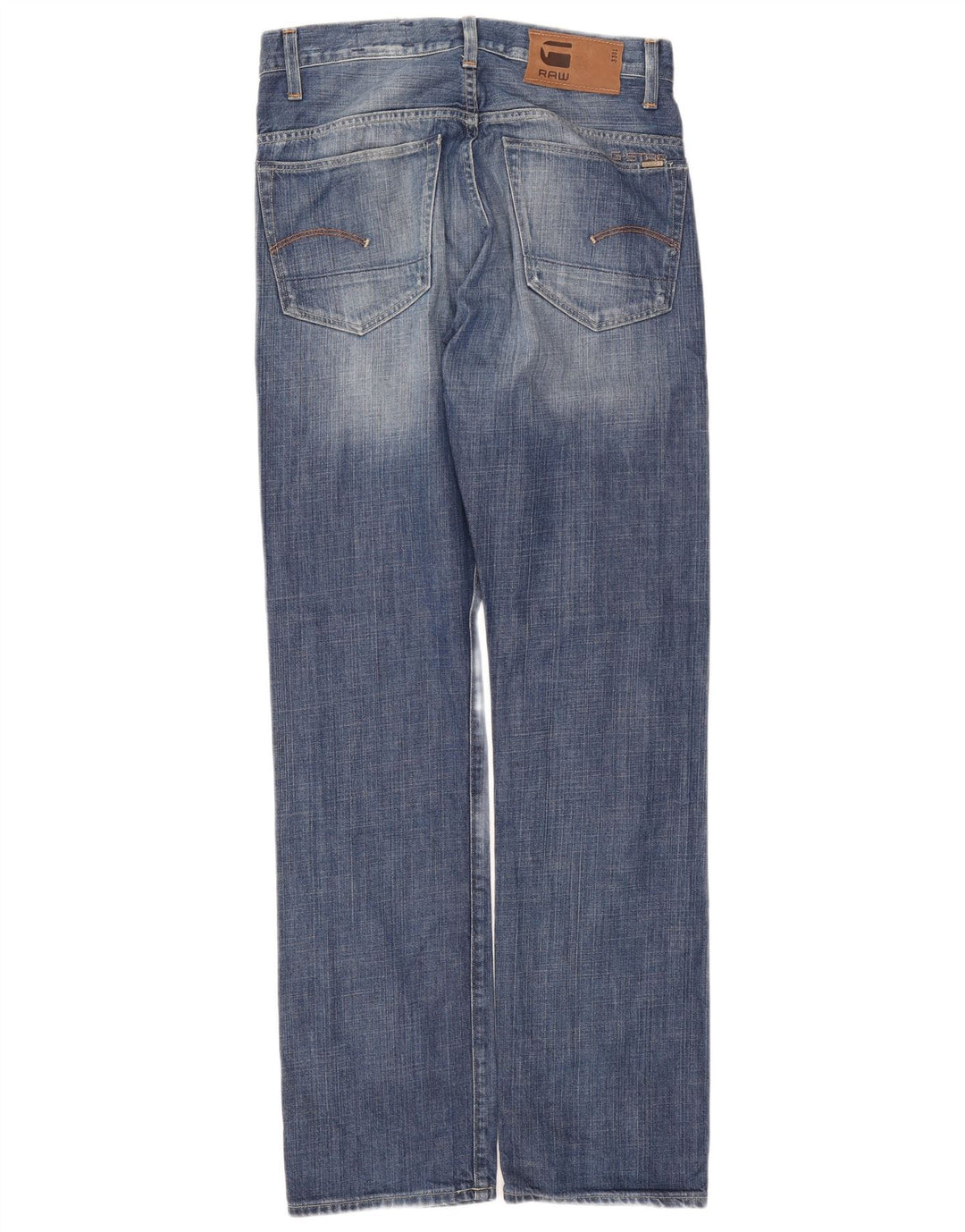 G-Star Mens 3301 Straight Jeans W33 L33 Blue