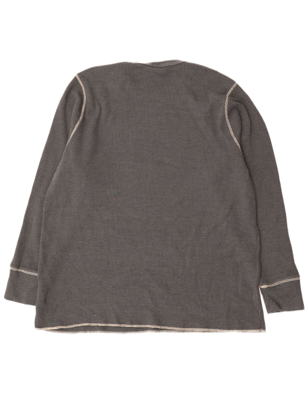 Nike Mens Top Long Sleeve 3XL Grey Cotton