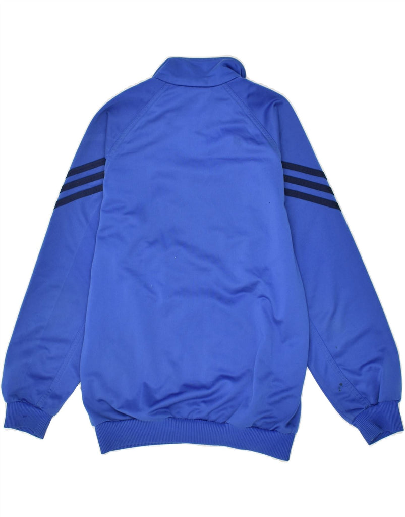 ADIDAS Boys Tracksuit Top Jacket 10-11 Years Blue Polyester | Vintage Adidas | Thrift | Second-Hand Adidas | Used Clothing | Messina Hembry 