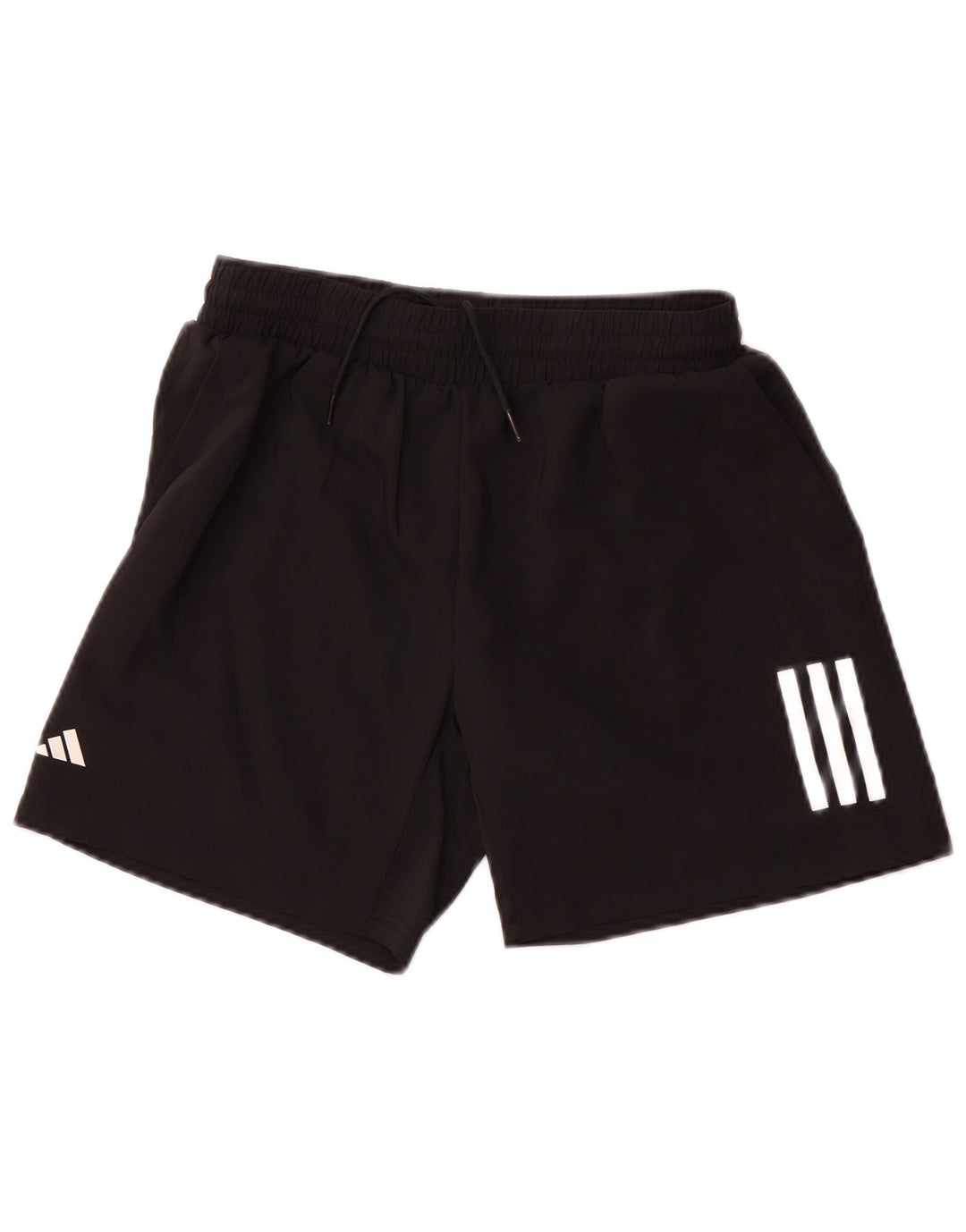 ADIDAS Boys Aeroready Sport Shorts 15-16 Years Black Polyester
