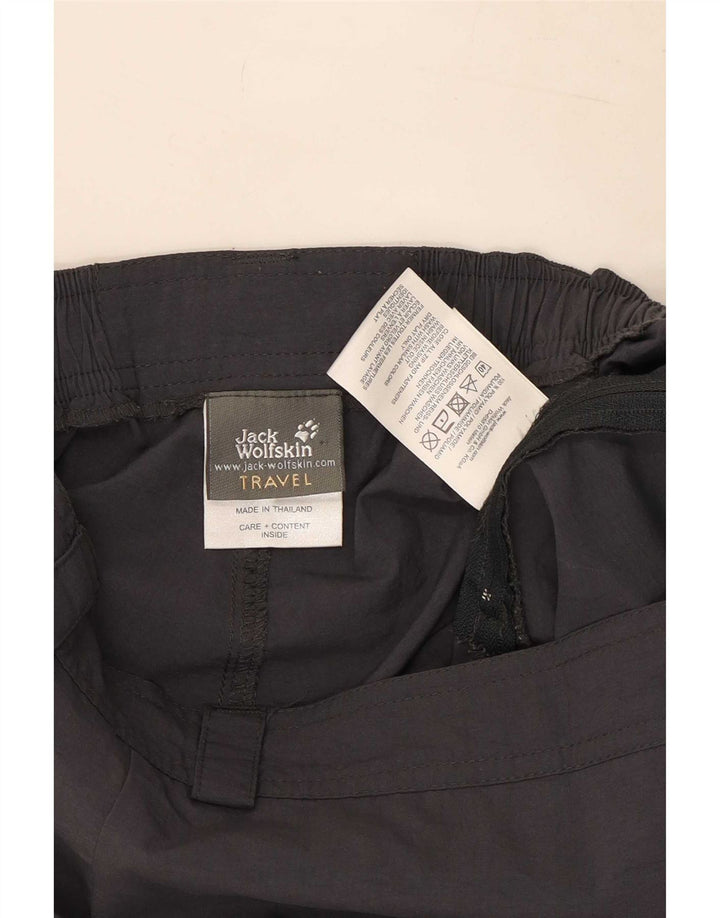 Jack Wolfskin Womens Cargo Shorts Medium W28 L6 Grey Polyester