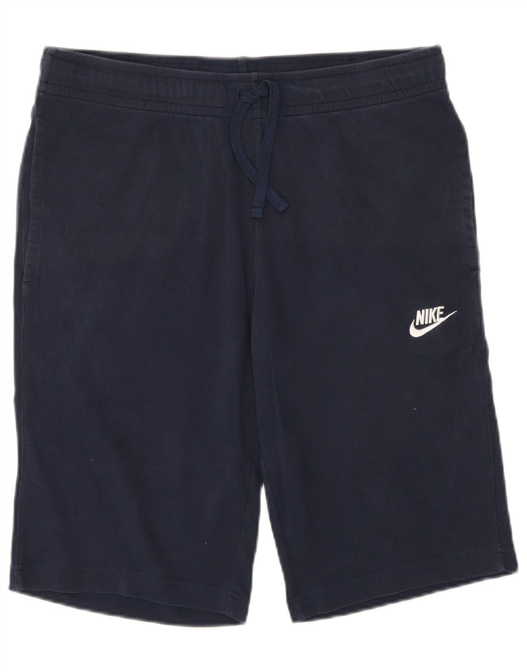 Nike Mens Sport Shorts Small  Navy Blue Cotton